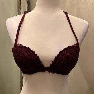 Pink “date” bra